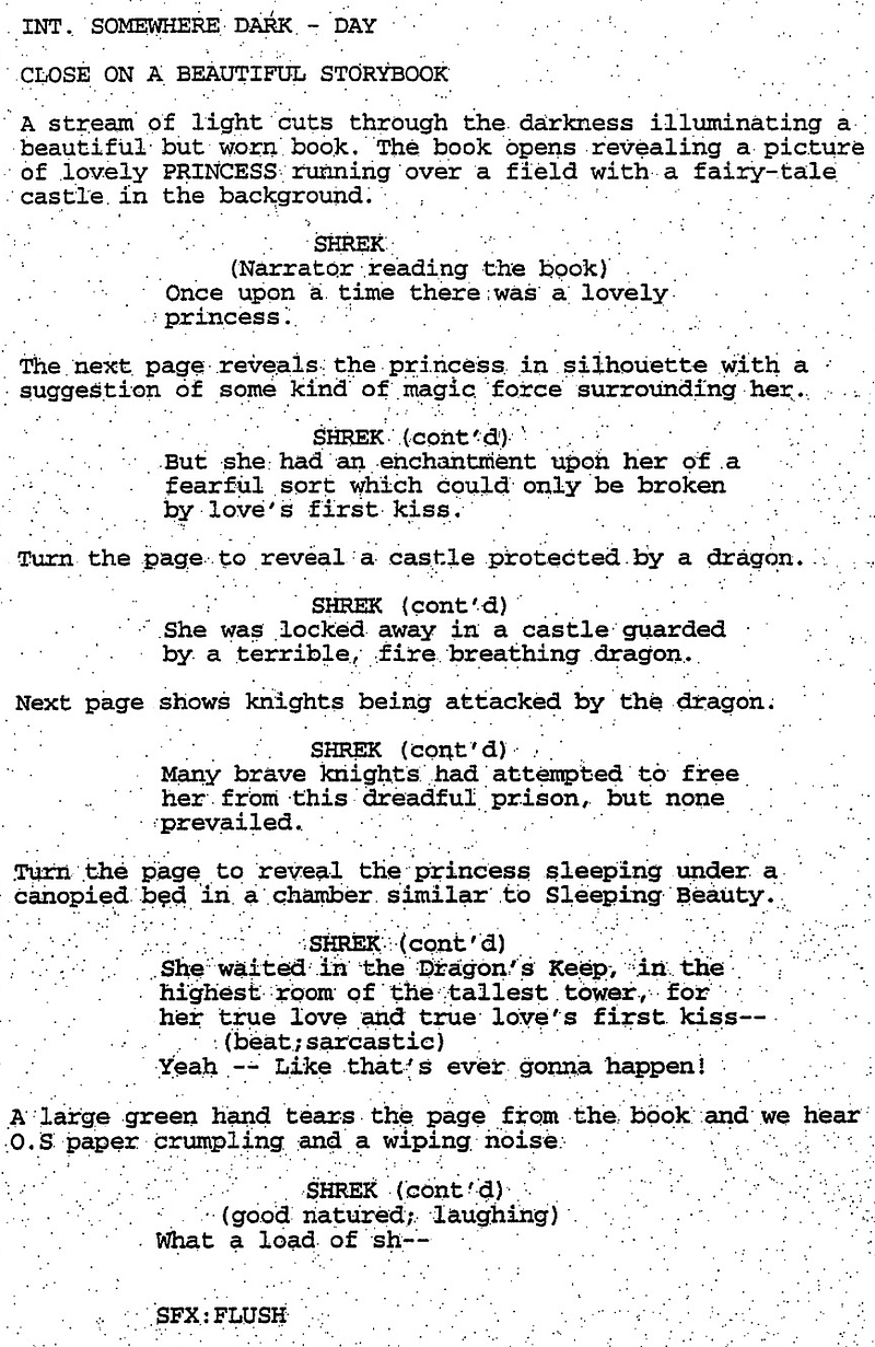 Page One: “Shrek” (2001)