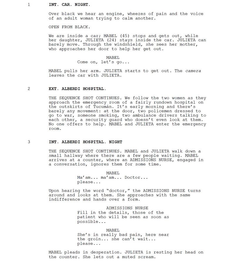 Page One: “Belén” (2025)