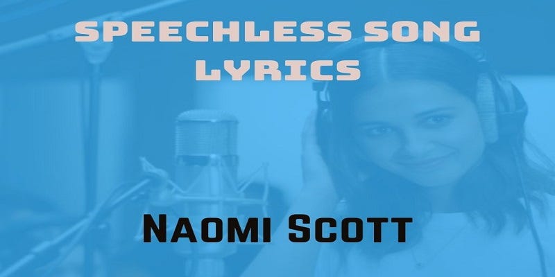 Speechless Lyrics