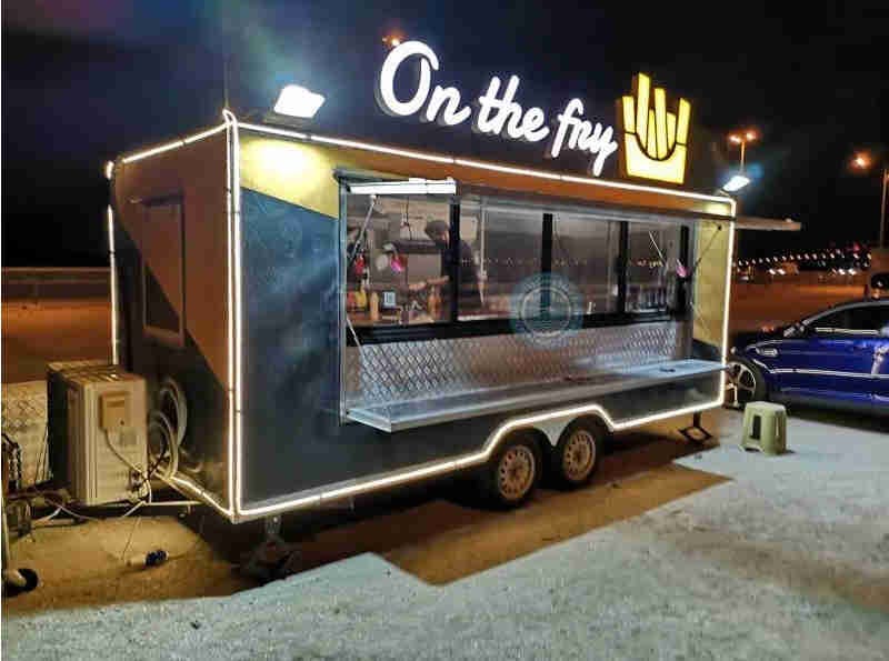 french fry trailer