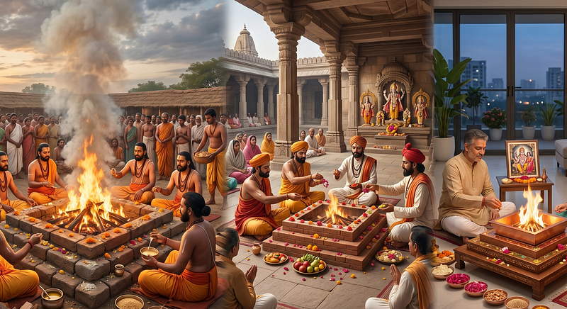 The Evolution of the Yagna