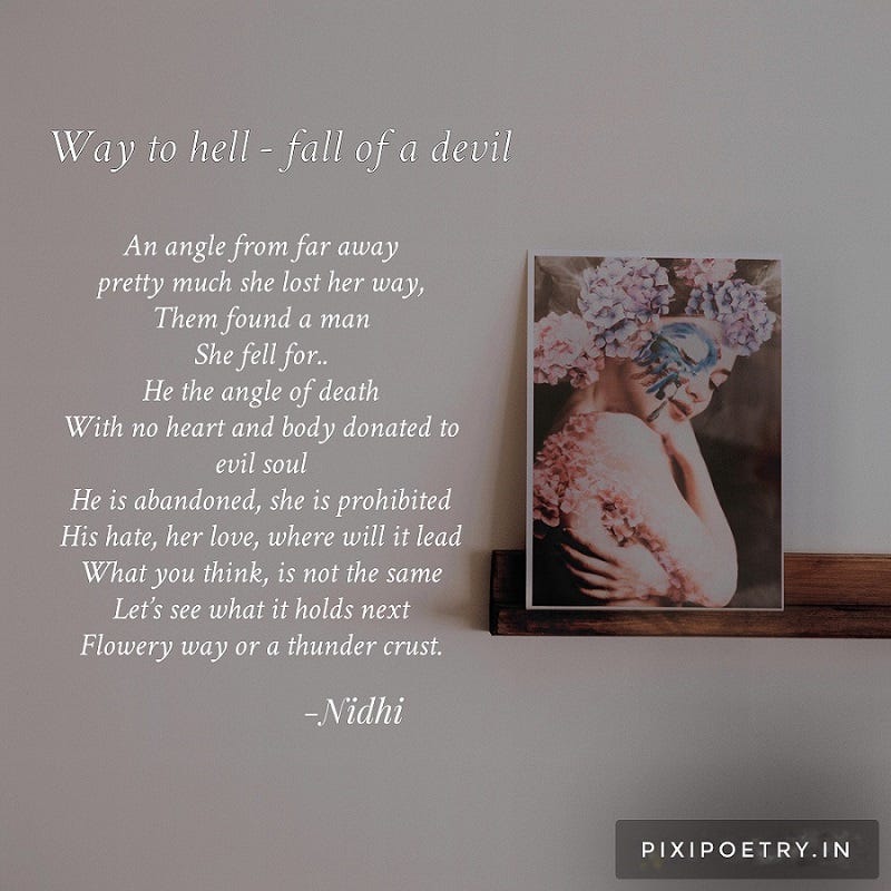 Pixie Poetry Way to hell — Fall of a devil