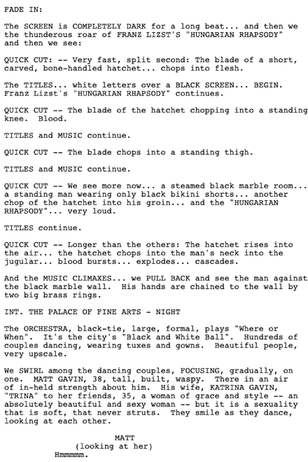 Page One: “Jade” (1995)