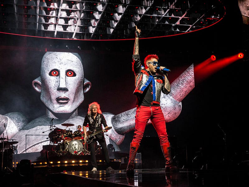 Queen + Adam Lambert June 24, 2017 Live at T-Mobile Arena, Los Vegas, NV