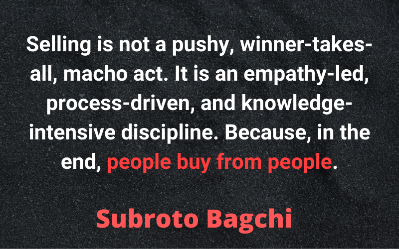 Entrepreneur Quotes — Subroto Bagchi