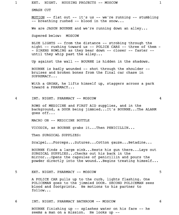 Page One: “The Bourne Ultimatum” (2007)