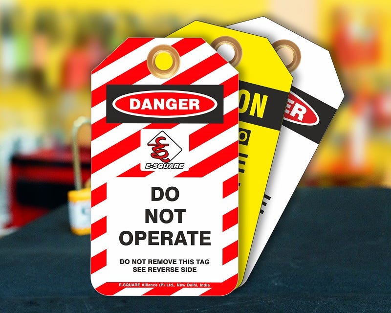 lockout safety tags