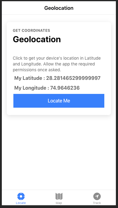 Get device latitude and longitude in web — using Ionic Capacitor
