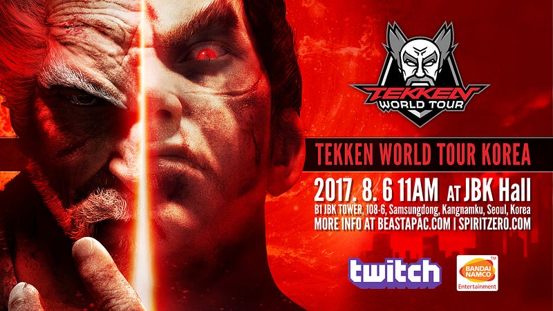 Tento víkend proběhne Tekken World Tour Korea Master Event, nezapomeňte sledovat stream!