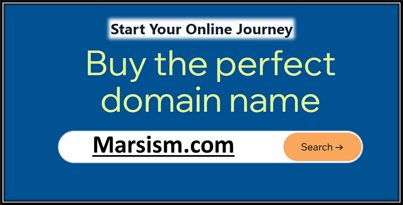 Marsism.com domain for sale