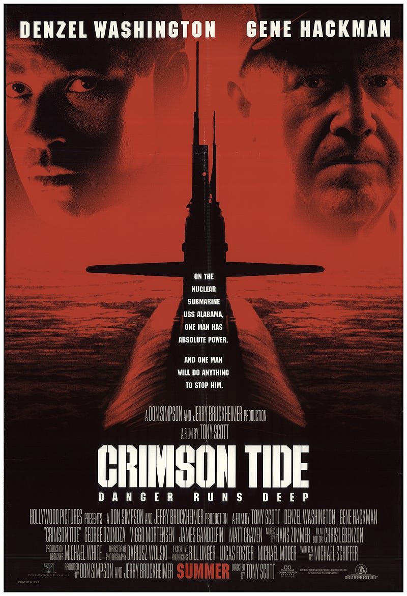 “Crimson Tide” (1995)