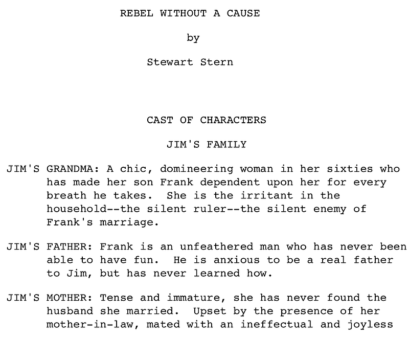 Page One: ‘Rebel Without a Cause’ (1955)