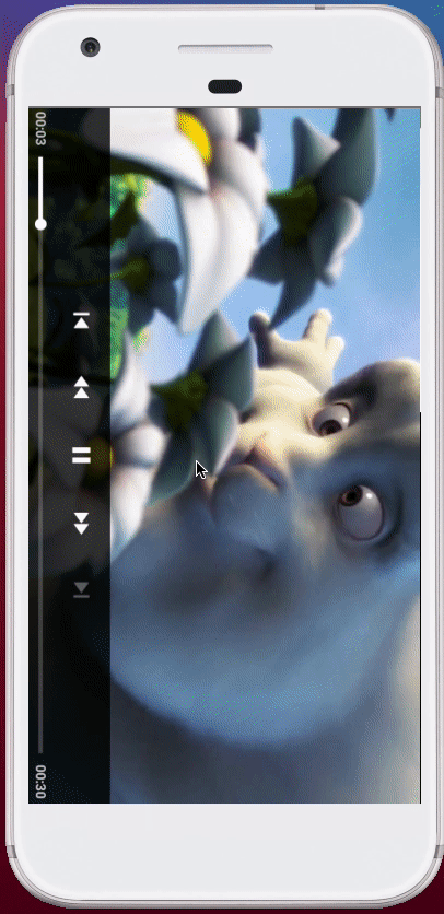 Animated demo of Picture-in-Picture floating window on Android