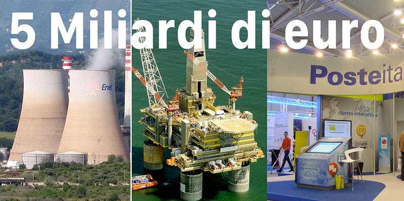 Alcuni operatori di mercato propongono di alzare l’investimento pubblico in start up innovative a 5 miliardi in cinque anni, attingendo dalle rendite dei dividendi delle grandi aziende a partecipazione pubblica come Enel, Eni, Poste. Una cassa pubblica in co-investimento con i privati.