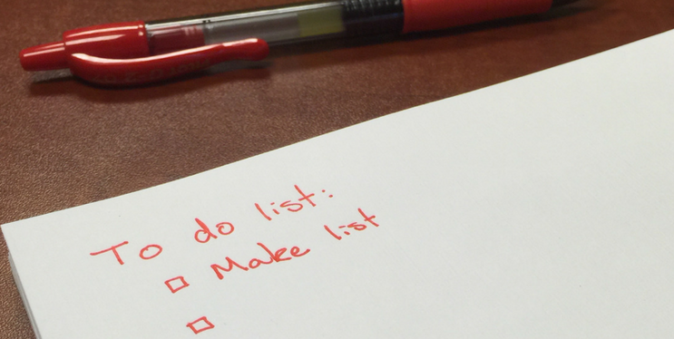 plan an event using event planning checklist