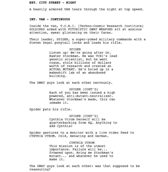 Page One: “Teenage Mutant Ninja Turtles: Mutant Mayhem” (2023)