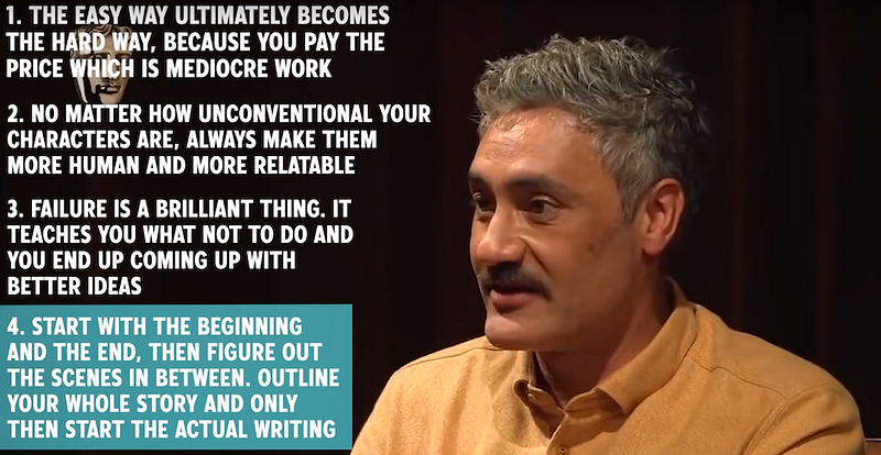 Video: 10 Screenwriting Tips from Taika Waititi
