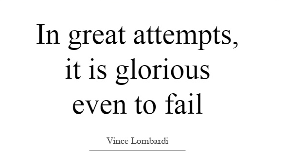 Writing and the Creative Life: “In great attempts, it is glorious even to fail”