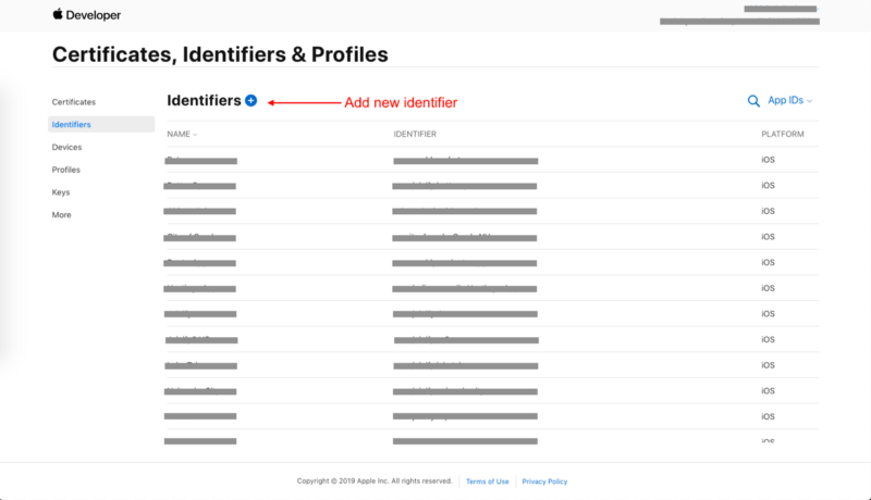 Apple developer account shows you info about all Certificates, profiles, devices etc