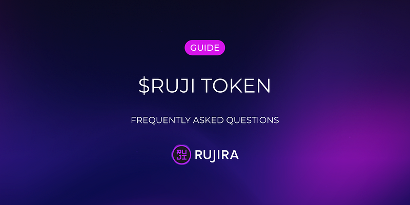 $RUJI token explained — FAQ