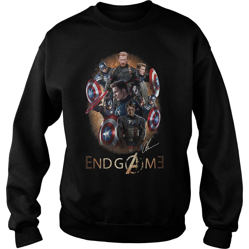 official endgame avengers hoodie Captain  Avengers Hoodie Official Endgame America Fuji