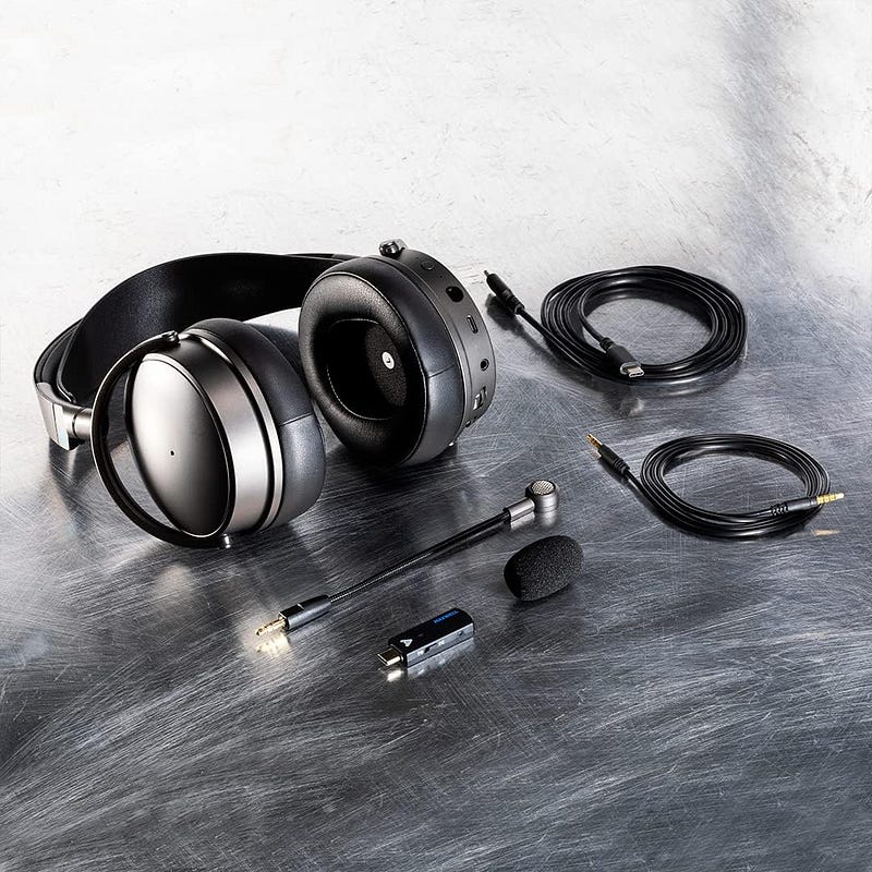 Audeze Maxwell Wireless Gaming Headset — Premium Sound with AI Noise Reduction