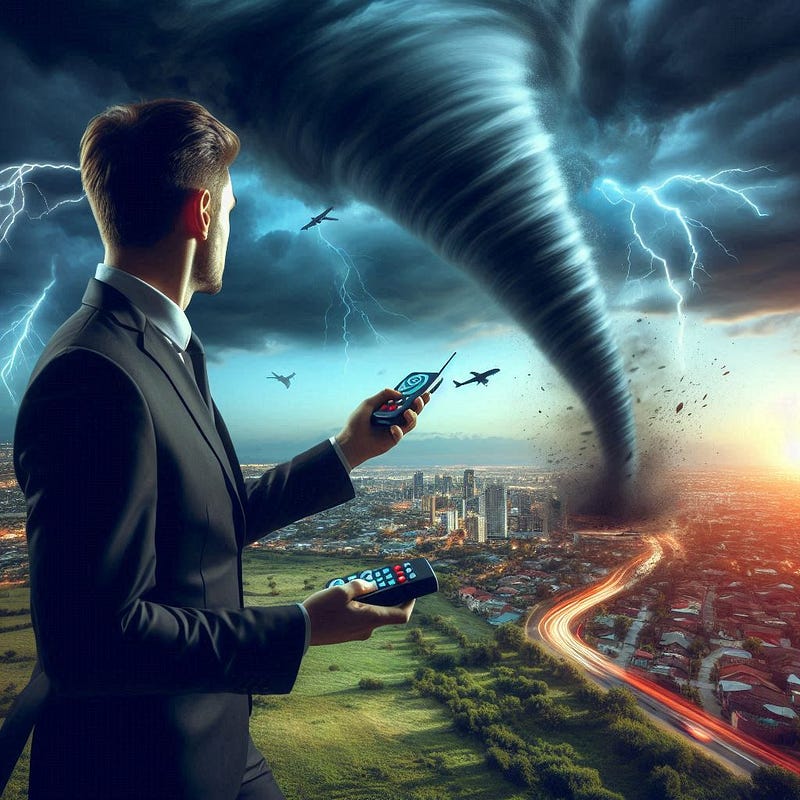 Democrat Weather Control Machines?