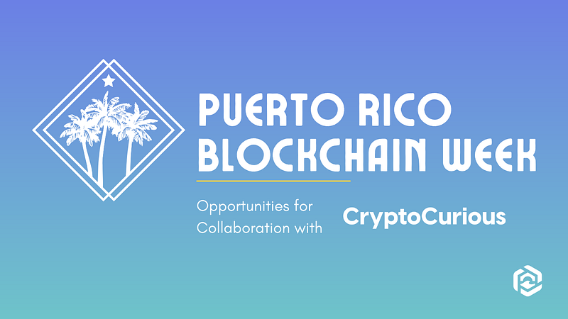Blockchain Week is just around the corner and the PRBTA wants YOU to be part of the action 😎