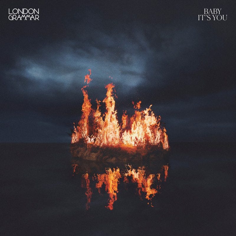 fire in the ocean