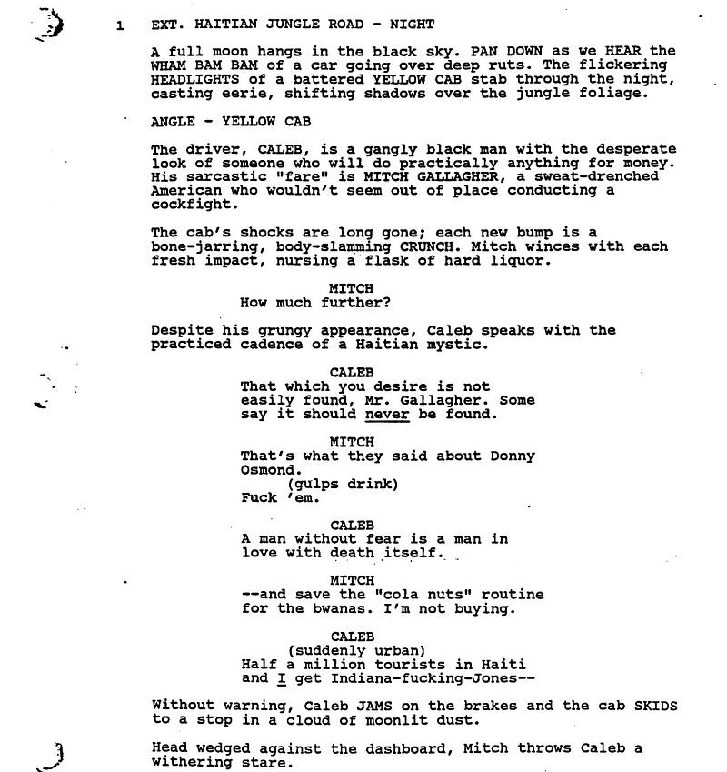 Page One: “The Mask” (1974)