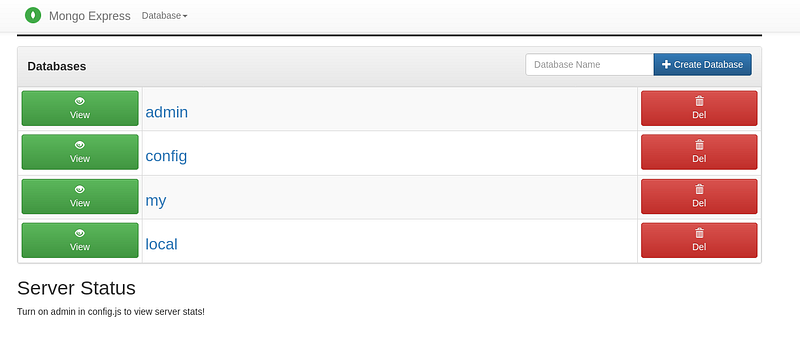 Problem with installing MongoDB on Ubuntu 22.04, and Mongo-express is an immediate solution.