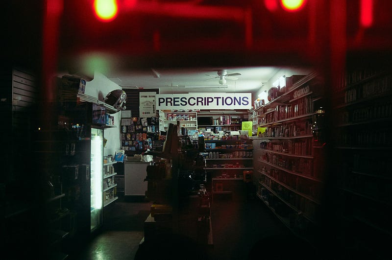 image of small drug store