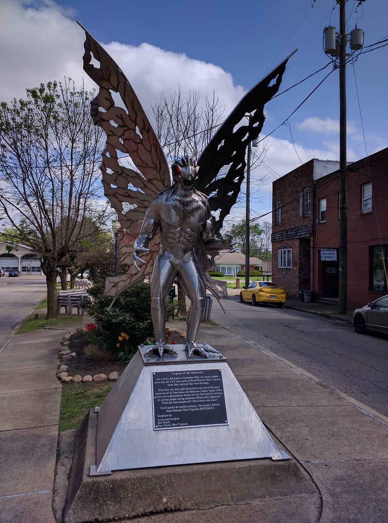 Image result for west virginia mothman