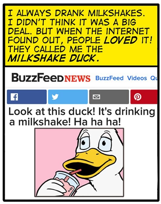 Milkshake Duck - Milkshake duck: Have you ever heard of this word of the year?