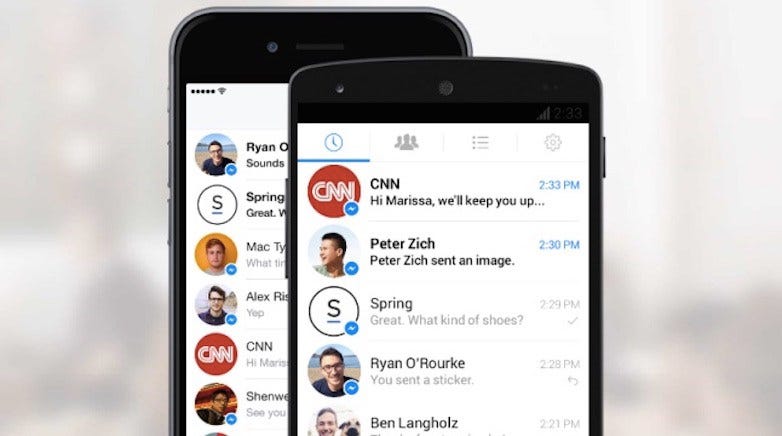 CNN News ChatBot on Facebook Messenger