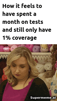 1 percent coverage!