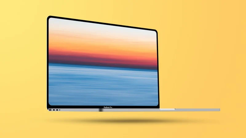 Artist concept of the redesigned MacBooks.