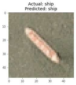 Predicted: ship