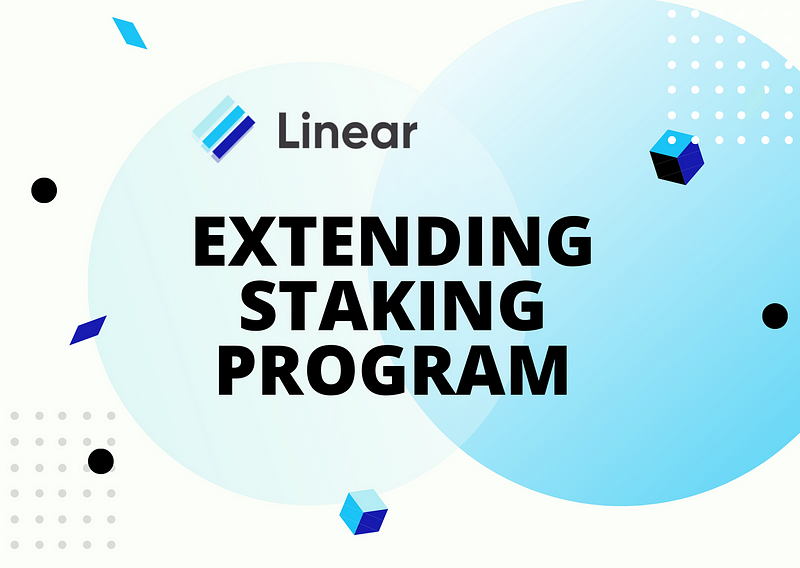 Linear Finance Extends Pre-staking Program to Mainnet Launch