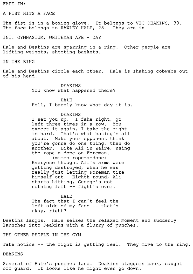 Page One: “Broken Arrow” (1996)