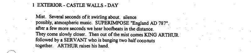 Page One: “Monty Python and the Holy Grail” (1975)