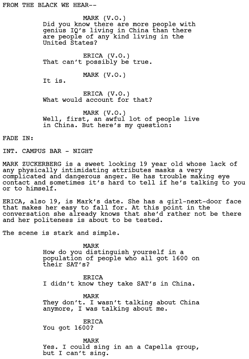 Page One: “The Social Network” (2010)