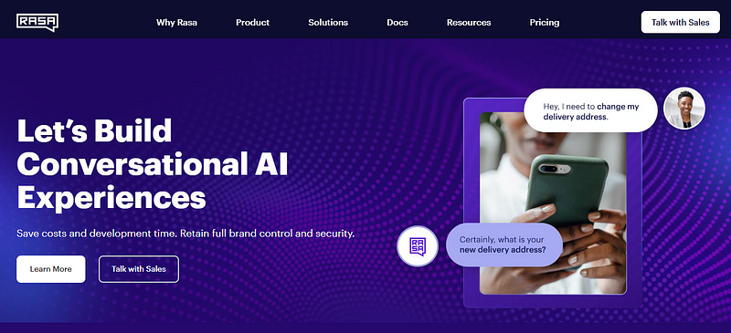 rasa ai agent builder for conversational ai experiences