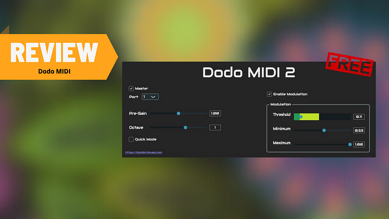 Dodo MIDI By Dodo Bird, Is A FREE Audio To MIDI Converter!