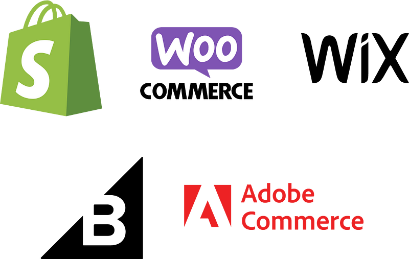 Shopify v/s WooCommerce v/s Wix v/s BigCommerce v/s Adobe Commerce (Magneto)