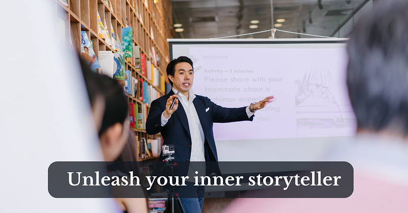 Unleash your inner storyteller: Using personal branding to stand out in the crowded marketing world.