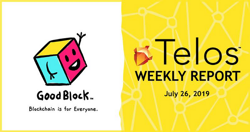 Telos Weekly Report — July 26th, 2019
