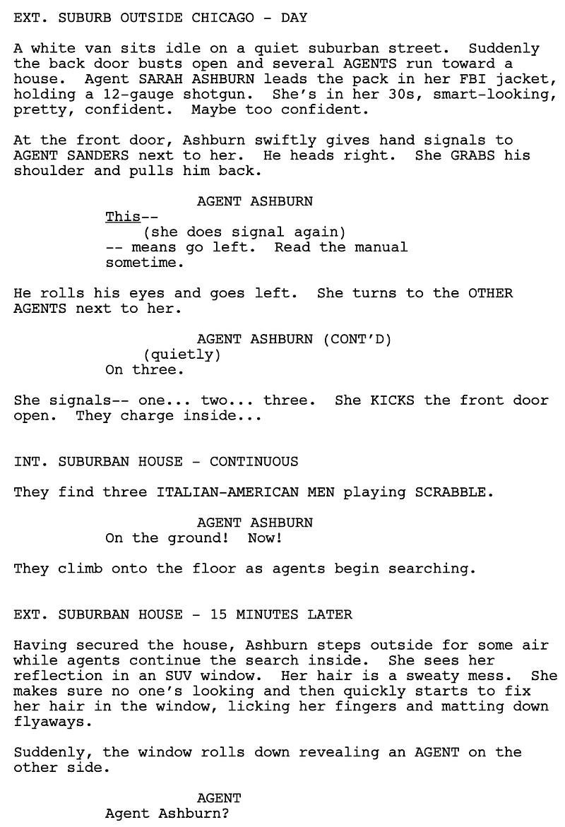 Page One: “The Heat” (2013)