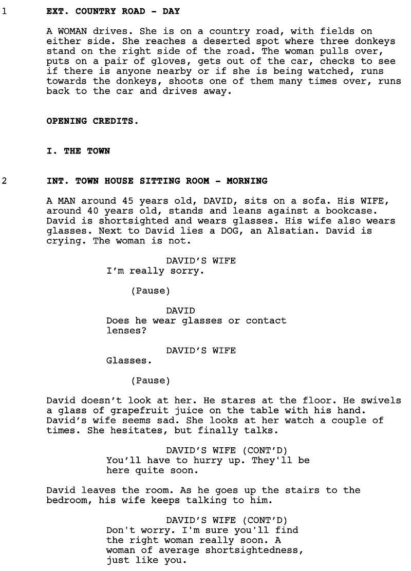 Page One: “The Lobster” (2015)