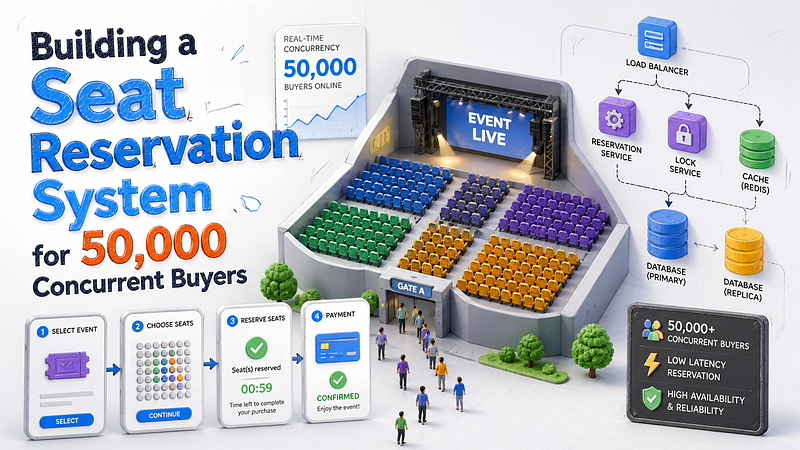 Building a Seat Reservation System for 50,000 Concurrent Buyers